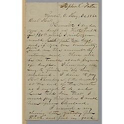 To his brother, Morrison