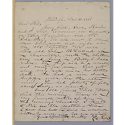 To his brother, Morrison