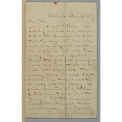 To his brother, Morrison