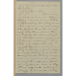 To his brother, Morrison