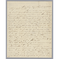 To his sister, Henrietta