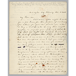 From Eliza C. Foster to Henry Foster