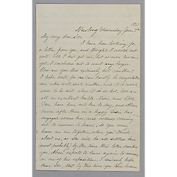 From Henrietta Foster Thornton to William Foster Thornton