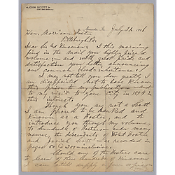 From John Scott to Morrison Foster