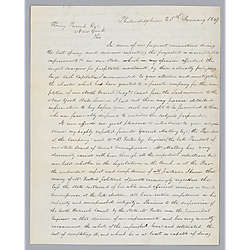 From John White to Henry Parrish, Esq.