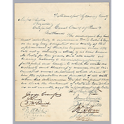 From George Crawford to PA Canal Commission