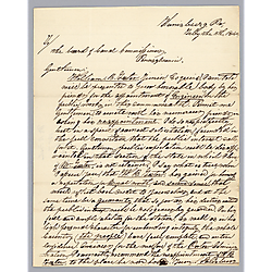 From Salisbury to PA Canal Commission