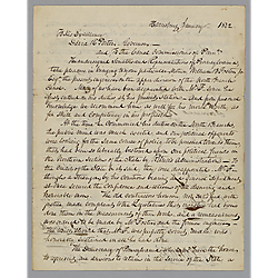From Senator and representatives of PA to David R. Porter, Governor