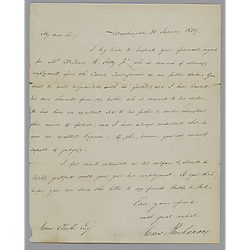 From James Buchanan to James Clarke, esq.