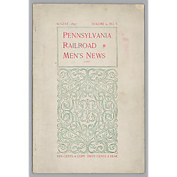Pennsylvania Railroad Men's News, Vol. 9, No. 8