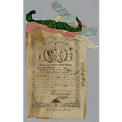 William B. Foster, Jr.'s certificate for the Independent Order of Odd Fellows