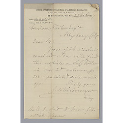 From J.W. Weidermeyer to Morrison Foster