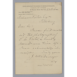 From J.W. Weidermeyer to Morrison Foster