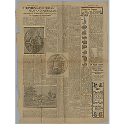 "Stephen C. Foster as Man and Musician," The Pittsburg Press