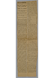"Foster Memorial: motive that prompted the press to advocate and support the movement"