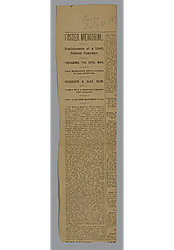 "The Foster Memorial: reminiscences of a lively political campaign"