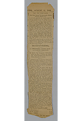 "The Foster Memorial: an interested letter from a Youngstown merchant"