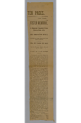 "Foster Memorial: A general donation from Heeren Bros. & Co."