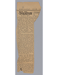"The Theater," Detroit Free Press