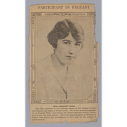 "Participant in Pageant"