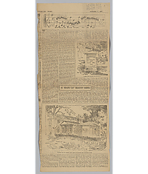 "Stephen C. Foster and His Songs," Pittsburgh Post