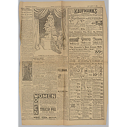 "The Stephen C. Foster Memorial," The Pittsburg Press