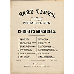 Hard times come again no more; arr