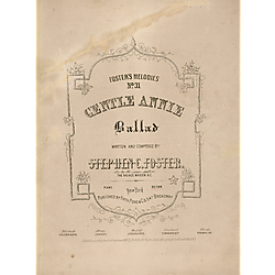 Gentle Annie; arr