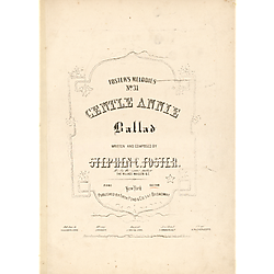 Gentle Annie; arr