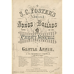 Gentle Annie; arr