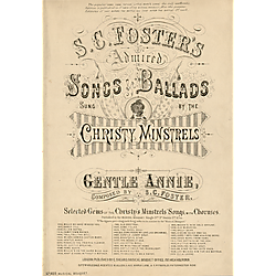 Gentle Annie; arr