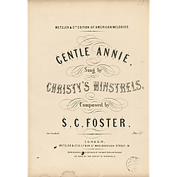 Gentle Annie; arr