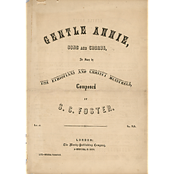 Gentle Annie; arr