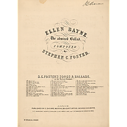 Ellen Bayne; arr
