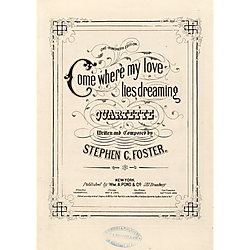 Come where my love lies dreaming