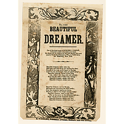 Beautiful dreamer. Text Text
