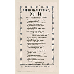 Columbian engine, no. 14