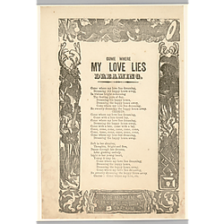Come where my love lies dreaming. Text Text