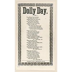 Dolly Day. Text Text