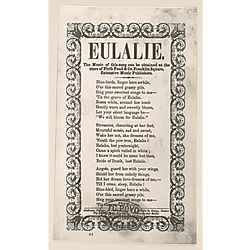 Eulalie. Text Text