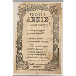 Gentle Annie. Text Text