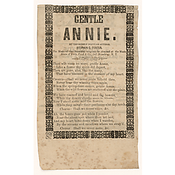 Gentle Annie. Text Text