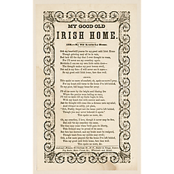 My good old Irish home