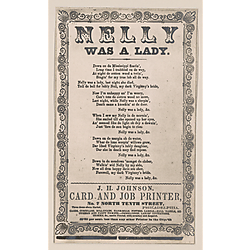 Nelly was a lady. Text Text