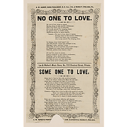No one to love