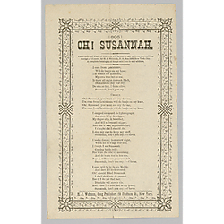 Oh! Susanna. Text Text