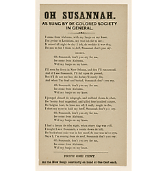 Oh! Susanna. Text. Text