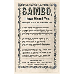 Sambo, I have missed you