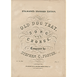Old dog Tray; arr