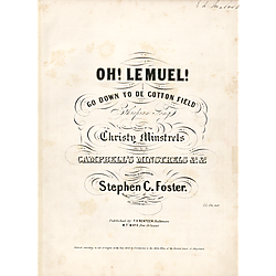 Oh! Lemuel!